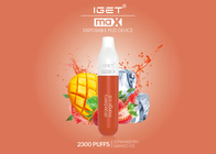 E-clope maximum Vape Pen All Kinds Flavors de souffles de l'original 2300 d'Iget 100% de ventes directes