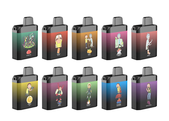Mod 4000 de Rick And Morty Box souffle nicotine jetable du stylo 5% de Vape 10 saveurs