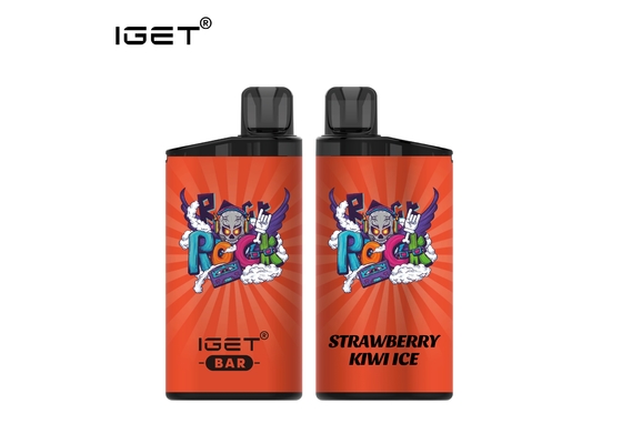 Stylo jetable de vape de baie de souffles de la barre 3500 d'IGET de la crème glacée 20 de fruit de Liquide-capacité mélangée des saveurs 12ml