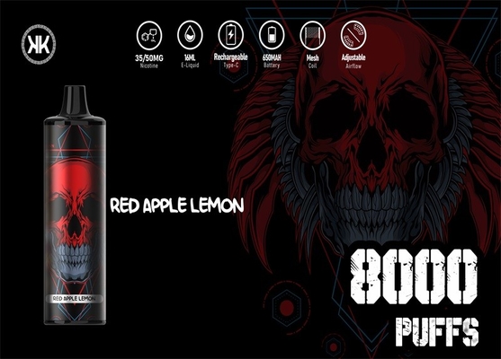 L'énergie EPOD maximum Vape jetable de KK 8000 souffles 12 assaisonne la nicotine 50mg