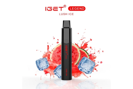 Stylo jetable de Vape de nouvelle 4000 des souffles 20 de fruit de glace de saveurs d'Iget de la légende 12ml capacité de liquide