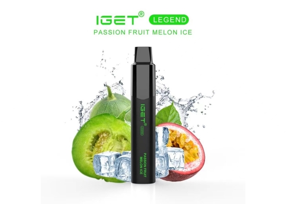 Stylo jetable de Vape de nouvelle 4000 des souffles 20 de fruit de glace de saveurs d'Iget de la légende 12ml capacité de liquide