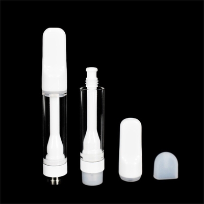 Huile du delta 8 CBD toutes les cartouches en céramique de Vape avec le grand trou ovale de la prise deux