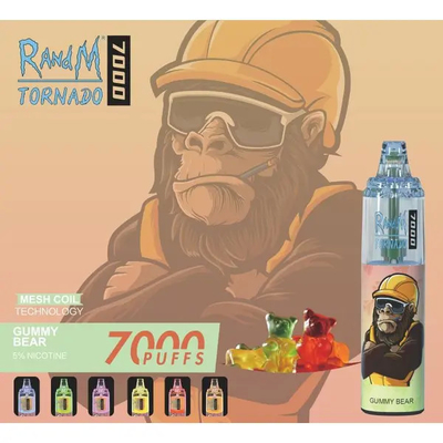 Sel de nicotine de Vape 0/2/3/5% de clope du contrôle 14ml E de flux d'air de Rechargeble de lumière de RVB