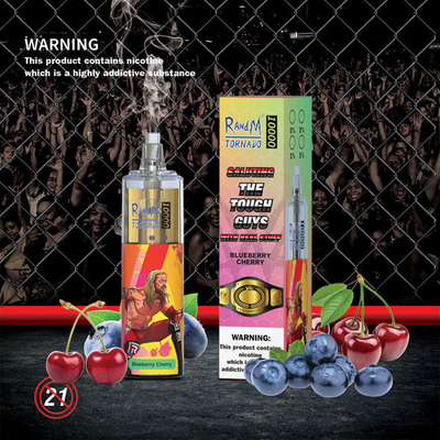 24 tornades 10000, stylo jetable non rechargeable des saveurs RANDM de Vape