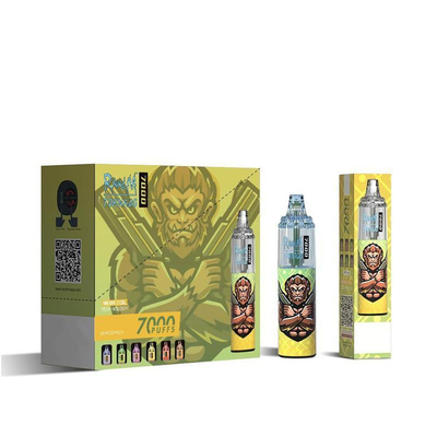Souffles liquides de la tornade 7000 de 14ML E Vapes RandM avec la lumière de Mesh Coil And RVB