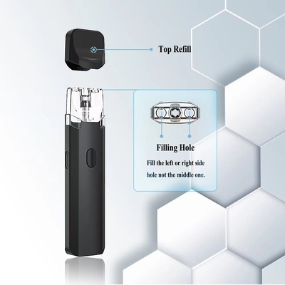 stylo jetable de Vape de taille de prise de 4x1.5mm, dispositif en céramique de cigarette de la bobine 2ML