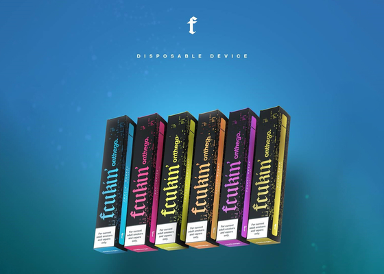 Cigarette électronique de 1000 souffles, Fcukin Vape jetable Pen Device 3ML