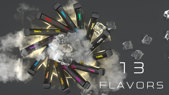 Cigarette jetable de batterie du l'e-liquide 1350mah du vaporisateur 10ml de souffles de la BARRE SMOK de BOU 3000