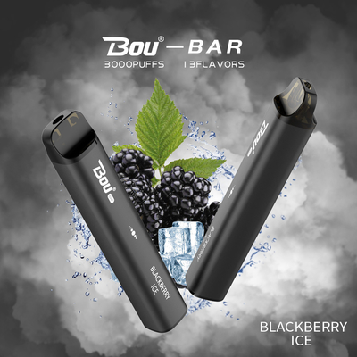 Liquide électronique jetable des souffles 10Ml E de la cigarette 3000 de nicotine de sel de la BARRE 5% de BOU