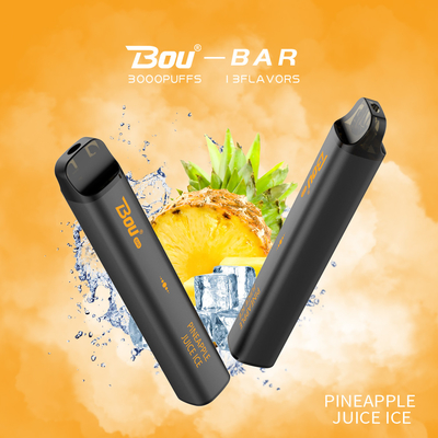 Liquide électronique jetable des souffles 10Ml E de la cigarette 3000 de nicotine de sel de la BARRE 5% de BOU
