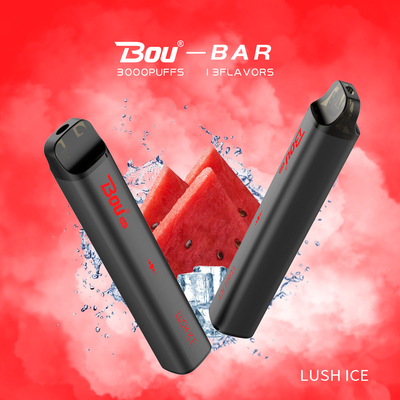 Liquide électronique jetable des souffles 10Ml E de la cigarette 3000 de nicotine de sel de la BARRE 5% de BOU