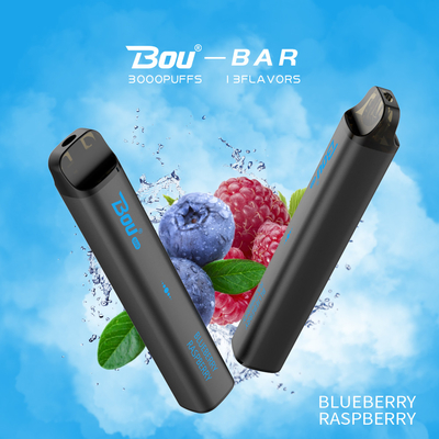 Liquide électronique jetable des souffles 10Ml E de la cigarette 3000 de nicotine de sel de la BARRE 5% de BOU