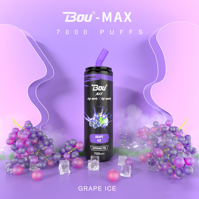 Liquide jetable 650mah du stylo 16ml E de Vape de clopes de Mesh Coil BOU Max E rechargeable