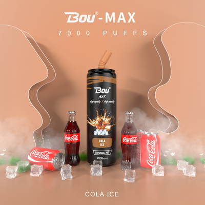 Liquide jetable 650mah du stylo 16ml E de Vape de clopes de Mesh Coil BOU Max E rechargeable
