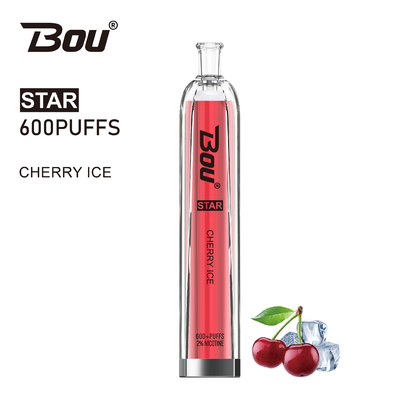 Nouveaux clopes Bou Star IGET Vape d'E 600 souffles avec la résistance 1.5ohm
