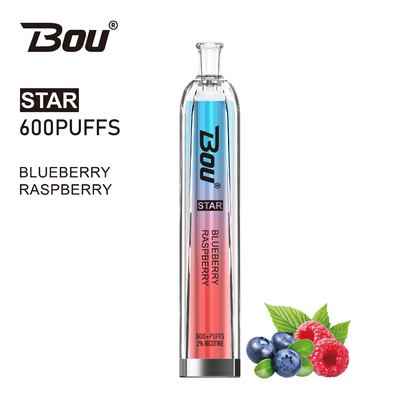 Nouveaux clopes Bou Star IGET Vape d'E 600 souffles avec la résistance 1.5ohm