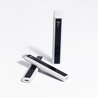 Corps en aluminium 280mah Batterie rechargeable Vape Pen Pleine atomisation 1ml jetable