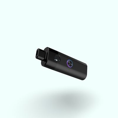 Stylo de Vape CBD de la taille 3ml de trou d'huile de la fenêtre visible 2.0mm avec la batterie 350mah