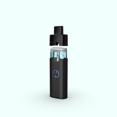 Stylo de Vape CBD de la taille 3ml de trou d'huile de la fenêtre visible 2.0mm avec la batterie 350mah
