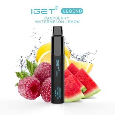 Saveurs jetables Juice Taste de NIC 25 de Vape 12ml 5% de clope du souffle E de la légende 4000 d'Iget