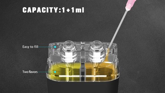 Cbd Thc 1+1 stylo sans plomb jetable des doubles saveurs 280 Mah Rechargebale Vape de ml