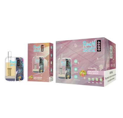 Souffles Vape de la meilleure qualité Pen Disposable Nic Salt du cristal 4600 de 10ML RandM 12 saveurs
