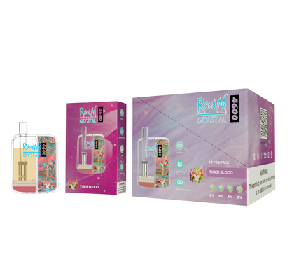 cigarette jetable Yuoto de RandM du l'E-liquide 10Ml 4600 souffles avec de haute qualité