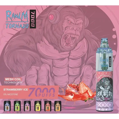 45 nicotine portative de la meilleure qualité jetable du vaporisateur 0/2/3/5% de la tornade 14ML de RandM de stylo de Vape de saveurs
