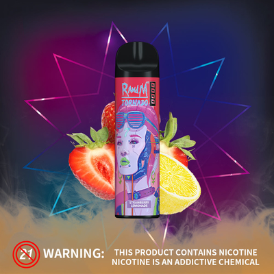 Fumot RandM Tornado 8000 Puffs 31 saveurs 5% de nicotine Vape Pen jetable 850 mAh batterie