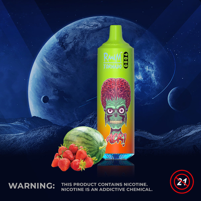 43 saveurs Fumot RandM Tornado 5% de nicotine Vape Pen jetable 850 mAh 9000 bouffées 18 ml Liquide