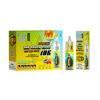 Style RandM Vape jetable de mode 20 couleurs 1000Puffs cigarettes de tabagisme de 20 ml