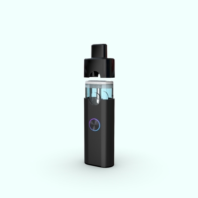 stylo jetable rechargeable en céramique de la bobine 350mAh CBD Vape Windoe de réservoir évident de 3.0mL
