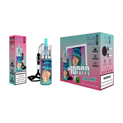 Le souffle Pluse 14 de la cigarette 10000 de RandM E assaisonne le stylo jetable de vaporisateur de 20 ml