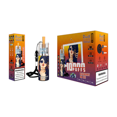 Le souffle Pluse 14 de la cigarette 10000 de RandM E assaisonne le stylo jetable de vaporisateur de 20 ml