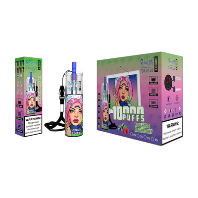 Le souffle Pluse 14 de la cigarette 10000 de RandM E assaisonne le stylo jetable de vaporisateur de 20 ml