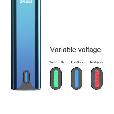 300 faits sur commande de haute qualité l'heure-milliampère 2ml préchauffent la tension jetable du bouton CBD Vape Pen Pod No Leak Adjustable