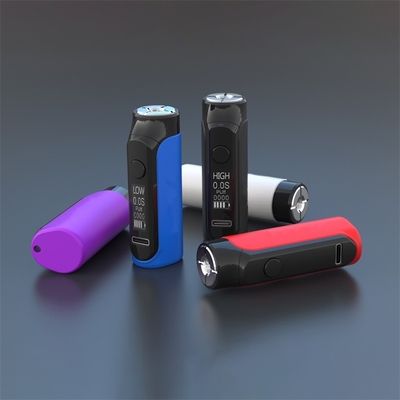 Nouveau cartouche 650 Mah Vape Pen batterie pour cartouche écran numérique huile épaisse rechargeable
