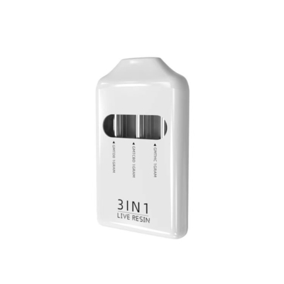 Dernière nouvelle arrivée 3 en 1 cartouche de vapotage de poudre jetable de 3 ml avec port de charge micro USB