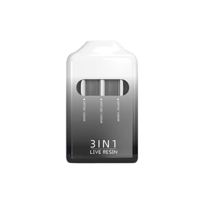 Dernière nouvelle arrivée 3 en 1 cartouche de vapotage de poudre jetable de 3 ml avec port de charge micro USB