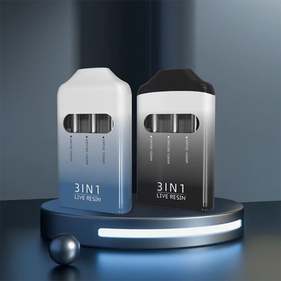 Dernière nouvelle arrivée 3 en 1 cartouche de vapotage de poudre jetable de 3 ml avec port de charge micro USB