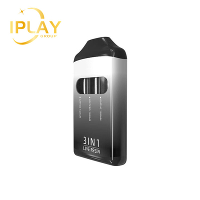 Dernière nouvelle arrivée 3 en 1 cartouche de vapotage de poudre jetable de 3 ml avec port de charge micro USB