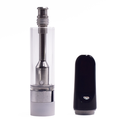 cartouche 2.3mm noire 316SS de l'astuce CBD Vape de 2.0mm jetable