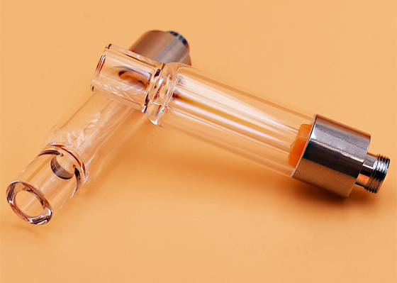 Stylo en verre de vaporisateur d'huile de Cbd de pyrex, cosse préremplie étanche Vape