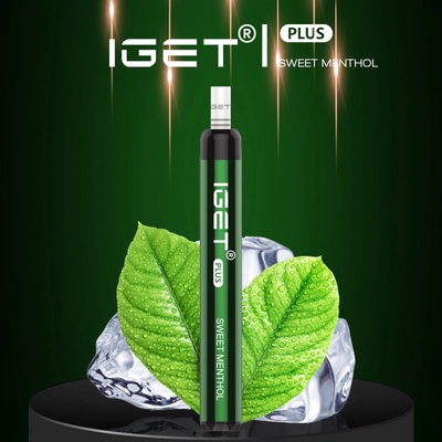 Souffles électroniques jetables du stylo 1200 de cigarette de qualité de la meilleure qualité 4.8ml Iget plus Vape jetable