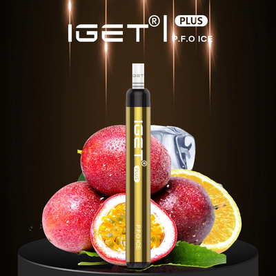 Iget plus le multiple assaisonne 1200 souffles la cigarette qu'électronique vaporisent 4.8ml Vape Pen Disposable
