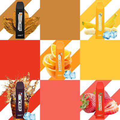 Souffles électroniques jetables en gros 1.6ml Iget Janna Disposable Vape du stylo 450 de cigarette