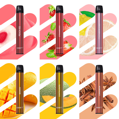 La plupart de vaporisateur populaire IGET SHION 600 souffle bâton jetable de Vape de la batterie 400mah