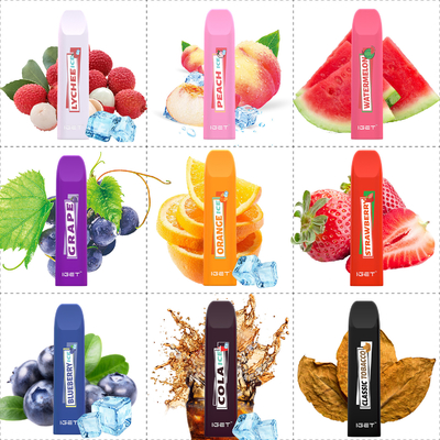 2021 le plus nouveau stylo original de vape en gros 100% d'IGET JANNA 450 de l'emballage en stock