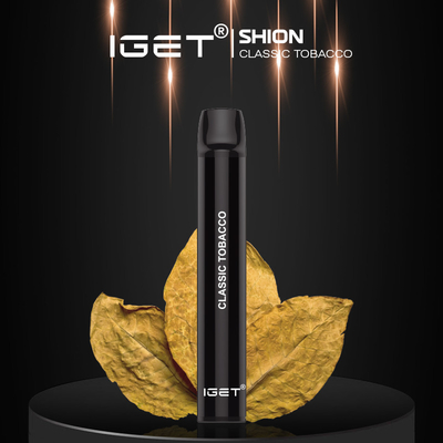 Dispositif jetable de la glace IGET SHION Vaping de kola, 600 cigarettes faites sur commande de vapeur de souffles